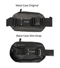 Load image into Gallery viewer, Waist Case - Blackout Slim Strap